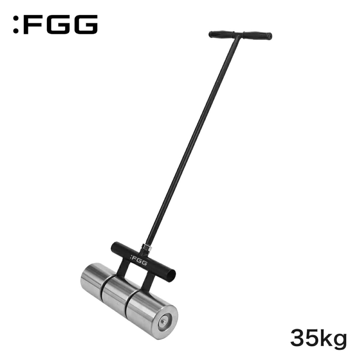 :FGG ポンドローラー リノリュームローラー FG-LP-1 長尺シート タイル 床用 圧着用ローラー 床材接着 空気抜き 3分割 手押し 運搬性 FG-LP-1